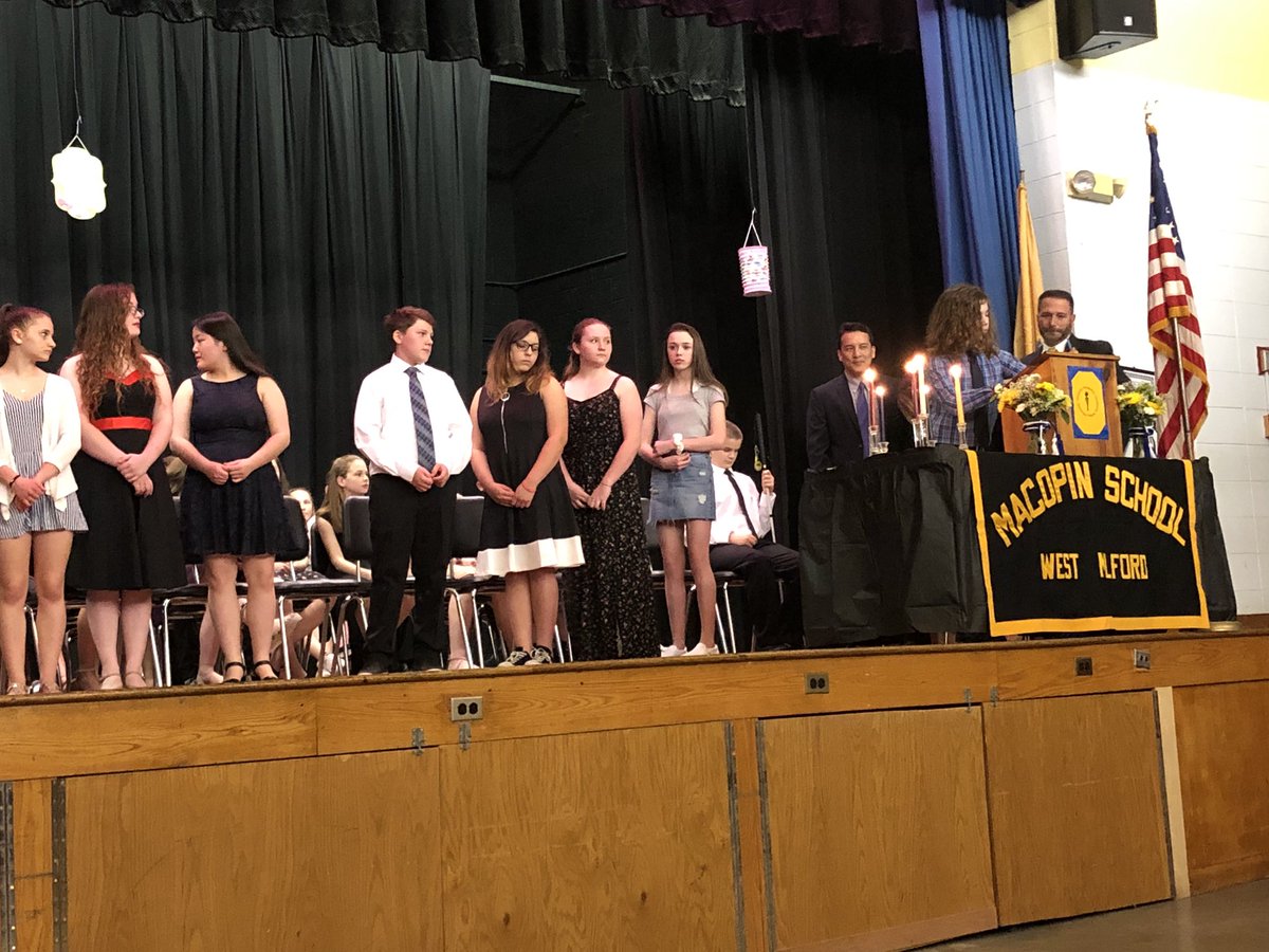nina_pearsall's tweet photo. Congratulations to all the inductees at the National Junior Honor Society! Very proud of all of our students and their high accomplishments. #wmhighlanderpride @WestMilfordSupt @daniel_novak_WM @Macopin_AP https://t.co/WrAAh2dvVE