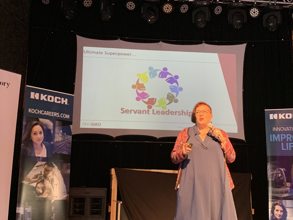 The ultimate goal is being a servant leader. #shifthappens #womenintech