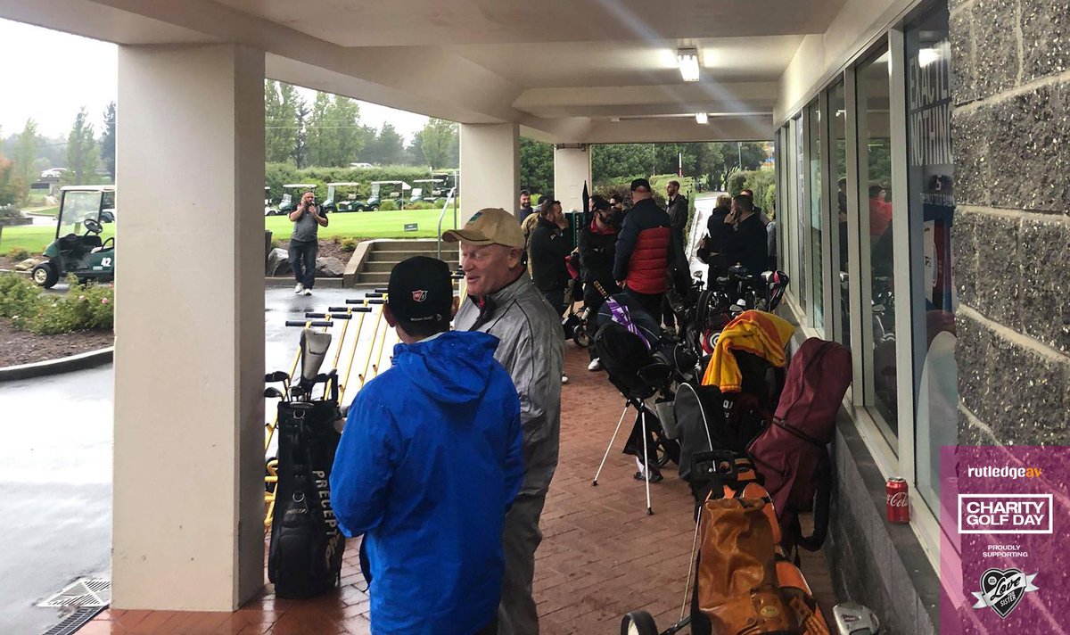 diversifiedau's tweet photo. A little drizzle has not dampened our spirits as we kicked off the 2019 Charity Golf Day in Canberra this morning, proudly supporting @loveyoursister!
@DiversifiedUS @Crestron @avttech @SamsungAU
#RutledgeAV #LoveYourSister #RAV #CharityGolfDay #DiversifiedUS #Goingglobal https://t.co/IhOupR51iw