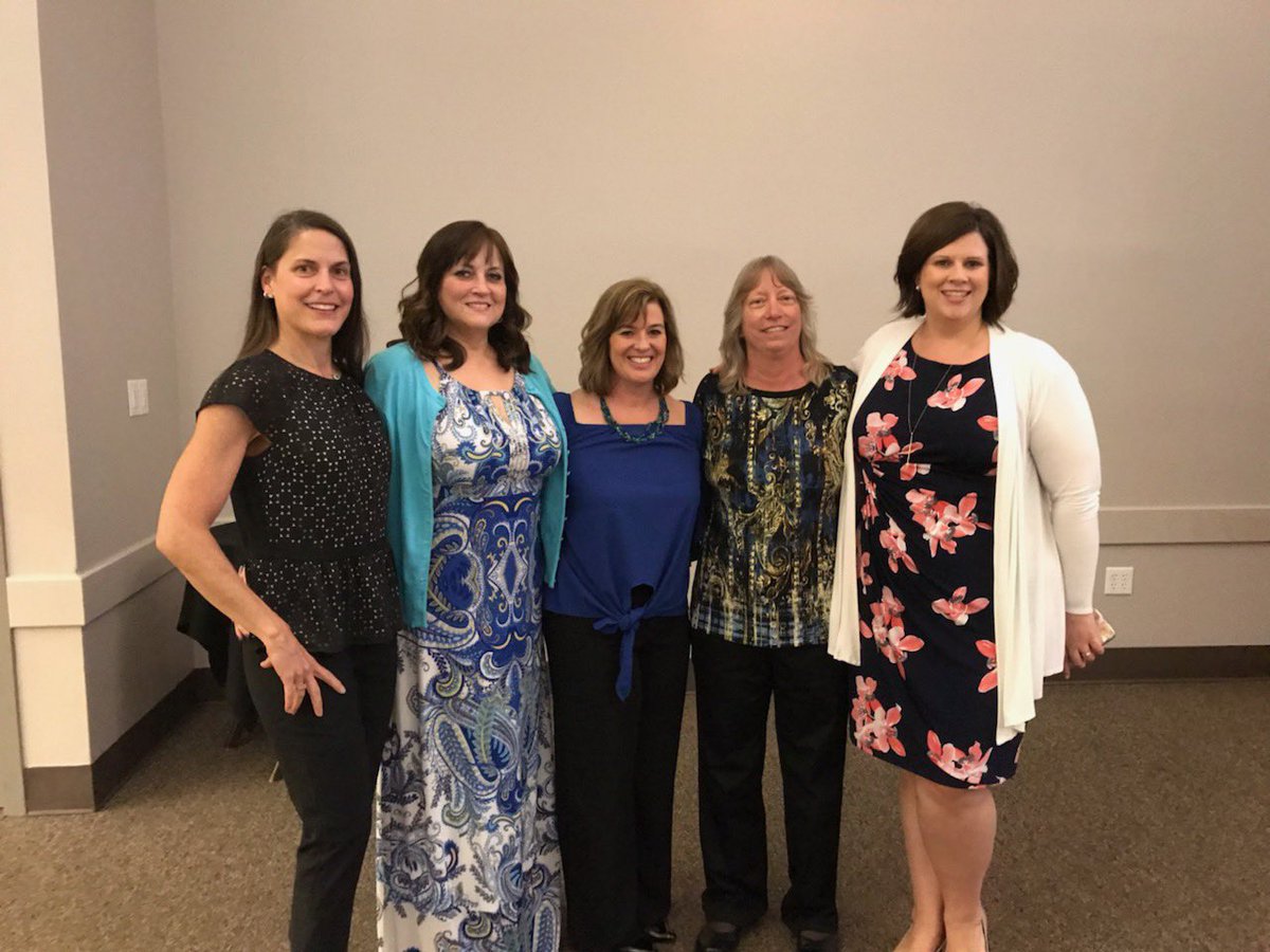 We were so happy to spend this evening honoring Mrs. Dunn and Mrs. Watts at the MCCSC Star of Excellence Awards! ⁦<a href="/MCCSC_EDU/">Monroe County CSC</a>⁩