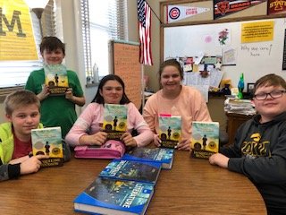 Thanks to <a href="/DorisAckermanRE/">The Doris Ackerman Team</a> for the donation of multiple copies of Brown Girl Dreaming by Jacqueline Woodson. We've had small groups of 6th graders enjoying the novel.