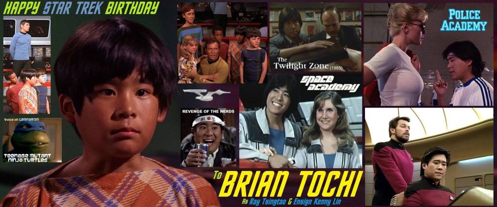 Happy birthday Brian Tochi, born May 2, 1959.  