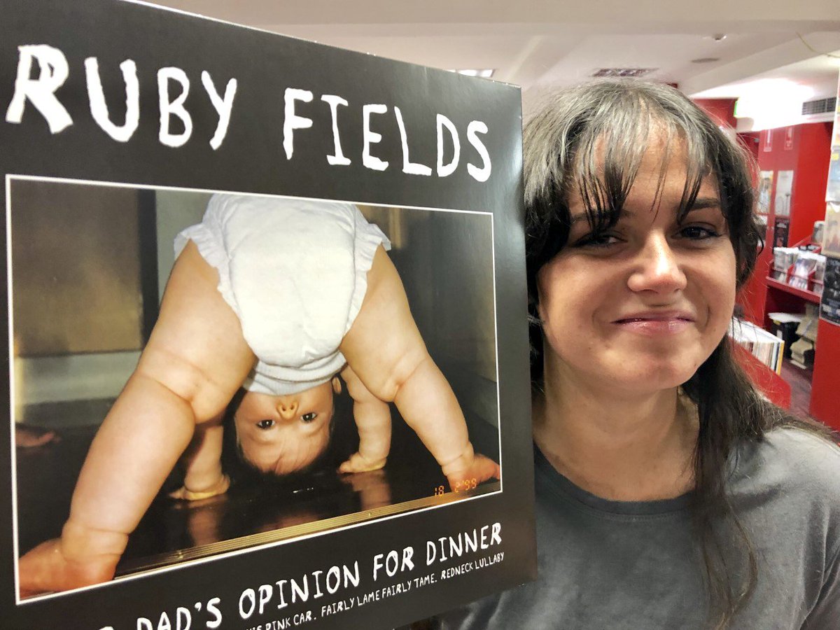 redeyerecords's tweet photo. Happy double-EP release day to @rubyfieldsmusic! 🎉
She just stopped by the store to sign a few copies of her debut CD 📀 and CREAM coloured ⚪️vinyl LP - they're on the shelves now, and first in best dressed! ✍️✍️✍️
Online here 👉https://t.co/MrOlbw55fV
#rubyfields #rubyfieldsm8 https://t.co/Xz3qHtXbPM