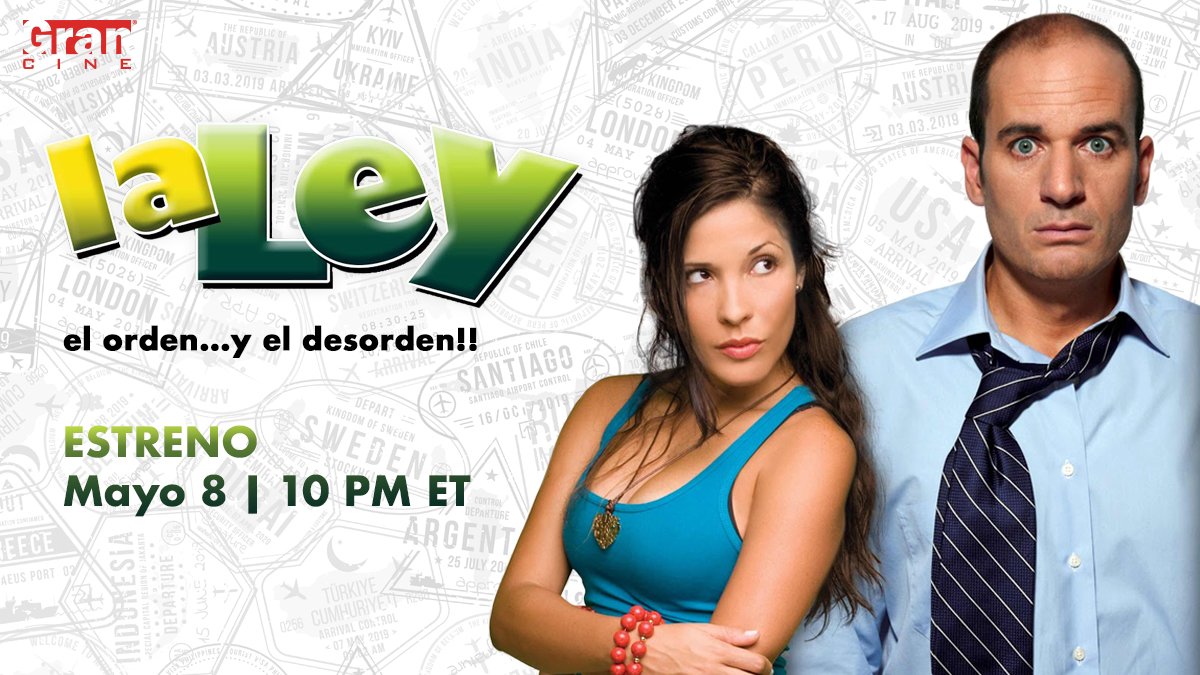 GranCinetv's tweet photo. @GranCinetv Estreno | Mayo 8, 10: 00 PM ET 
La ley, el orden y el desorden.

______
#Produccionvenezolana #peliculavenezolana #produccionlatina
#cinema #grancinetv  #cineenespañol #television https://t.co/UoU9DS4QPd