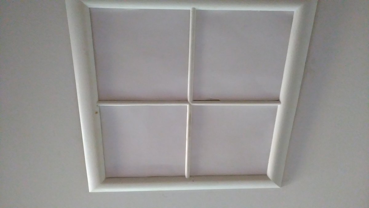 Bridie_OOJ's tweet photo. Fed up of sitting in a draught while I work, so made my own vent covers from empty Weetbix boxes. All those years of watching Blue Peter have finally paid off! #DeservesABadgeIThink https://t.co/pFC9Bxmqb4