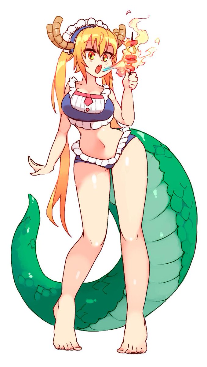 that's a clean burning dragon i tell ya hwat #tohru #dragonmaid ト-ル 小 ...