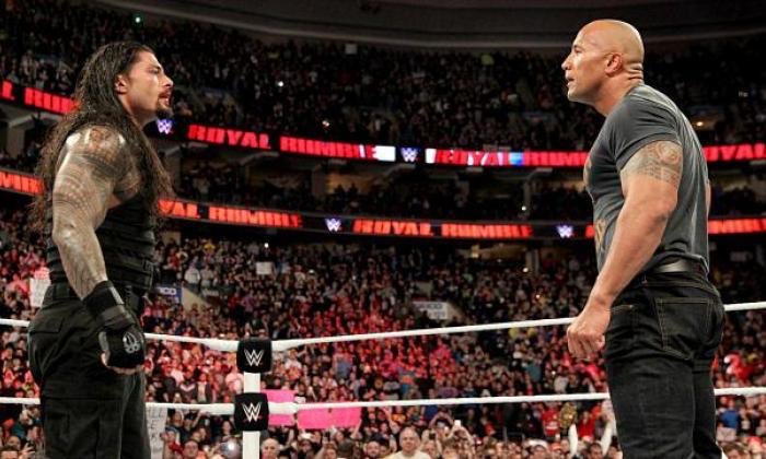 Happy birthday Rock I ll never forget what you did for my boy the Big Dog Roman Reigns at the 2015 Royal Rumble. 