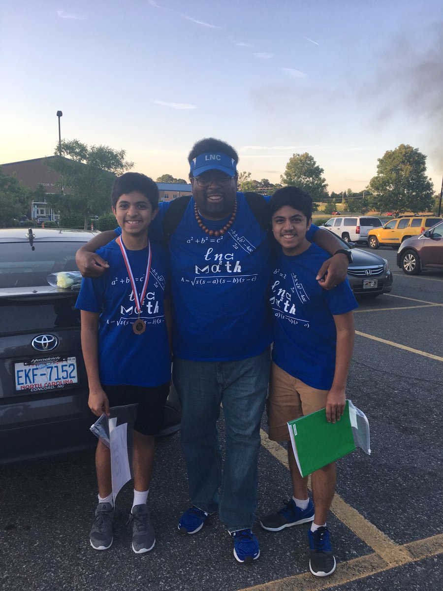 noneuclidean73's tweet image. Hanging out with 2 of our MathCON National Champions. Thanks Vaduri boys for helping build LNC a strong Math Team! #LNCPride #MathCON2019