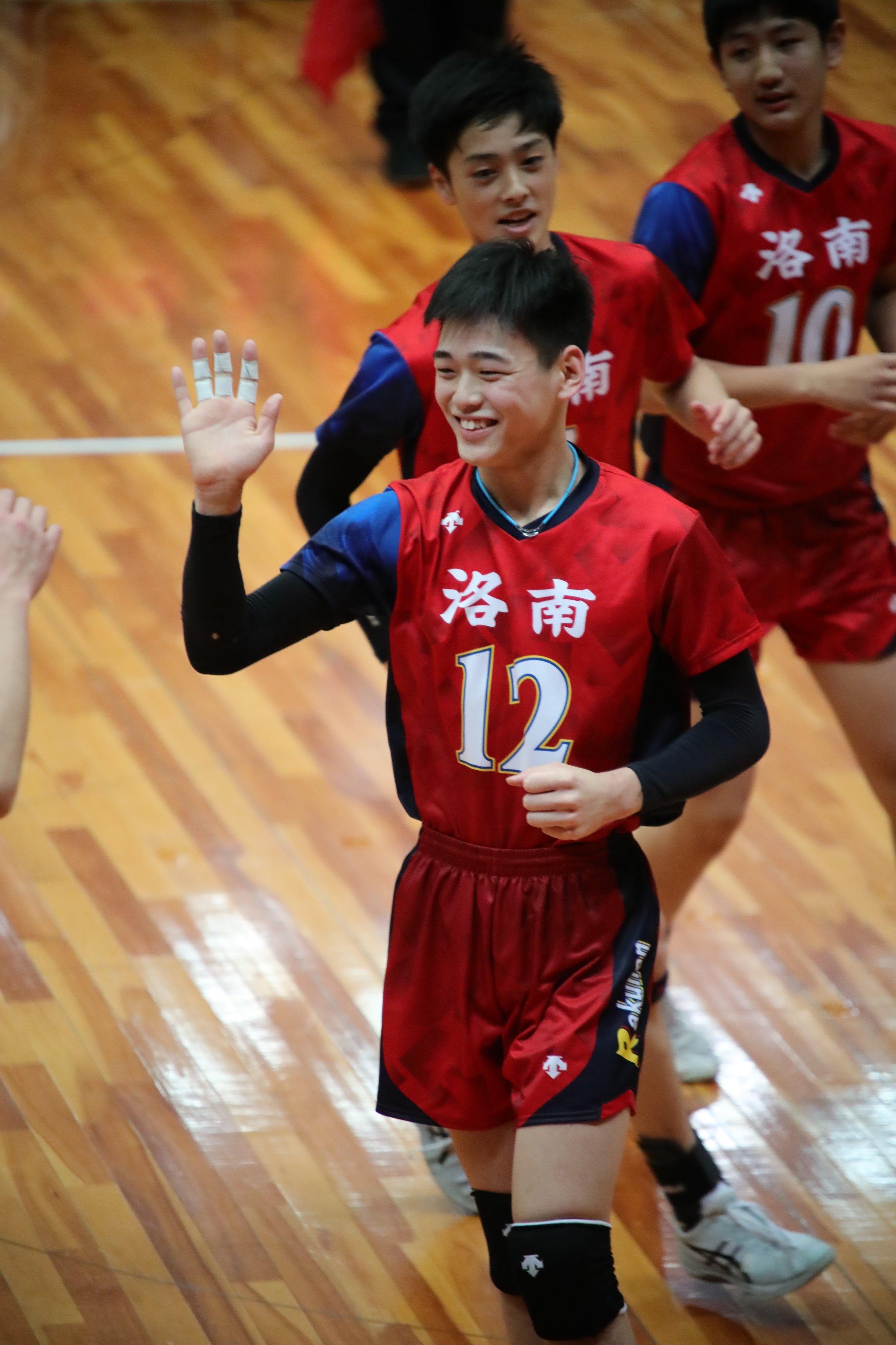洛南高校 バレーボール部 全国私学大会優勝Tシャツ
