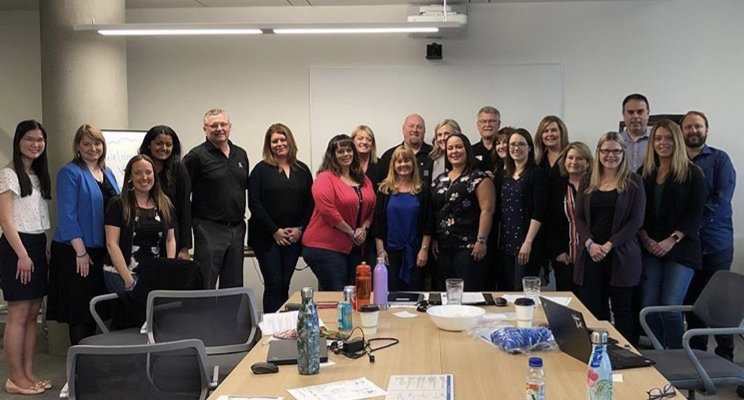 CTess1's tweet photo. #TBT to last Friday afternoon where I had the distinct pleasure of sharing the @THSVic story with the Island Leadership Team of @Coast_Capital. These folks care deeply, give generously, and exemplify what it means to have a vibrant community focused corporate culture. https://t.co/hK1Ubld9SP