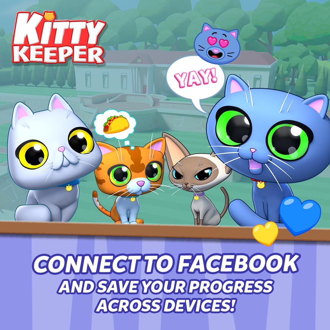 Mighty Kingdom on X: New update on Kitty Keeper! Login with