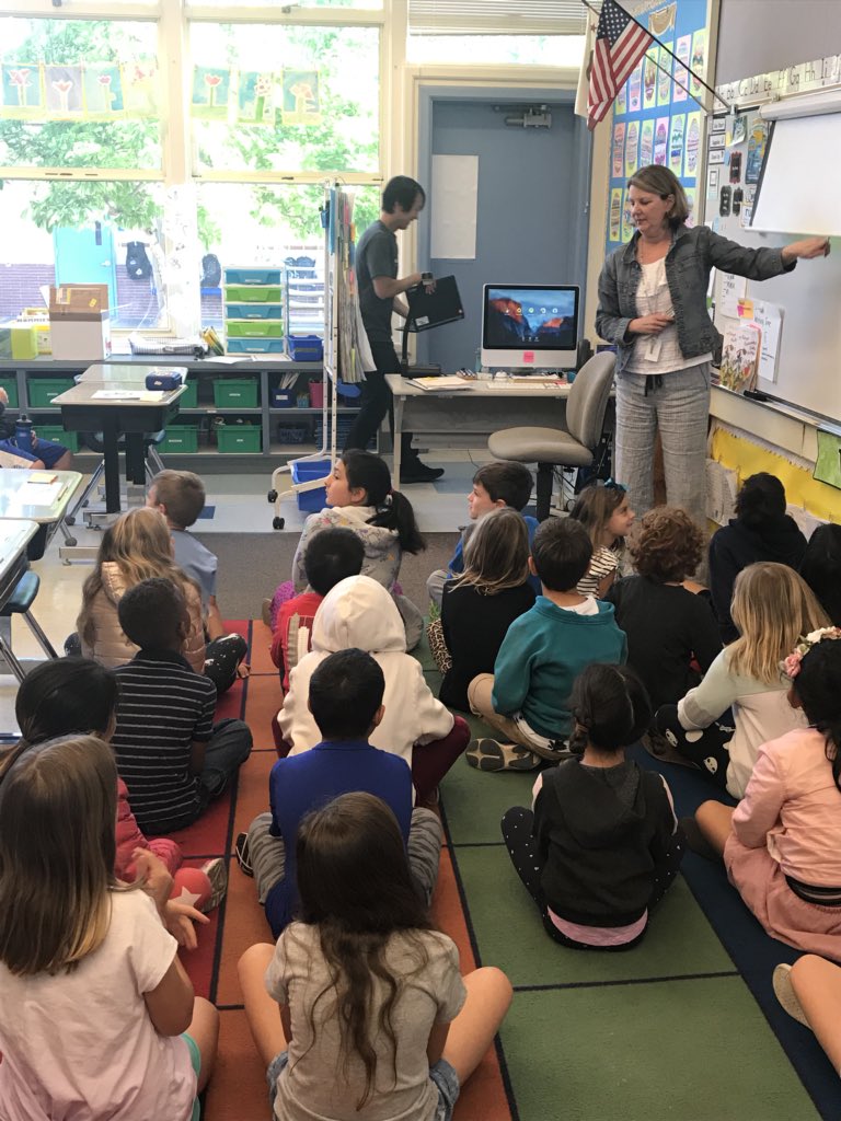 JenGuglielmino's tweet photo. “A good teacher can inspire hope, ignite the imagination, and instill a love of learning.” -Brad Henry. Loved seeing all the learning going on at Parkmead Elementary! #celebrationwalk #wcsdhero @ParkmeadWC @PMinspires @WCsup @WCEdTech @JanRogenski @AmyEspinoza7 https://t.co/BqzfS1DyGu
