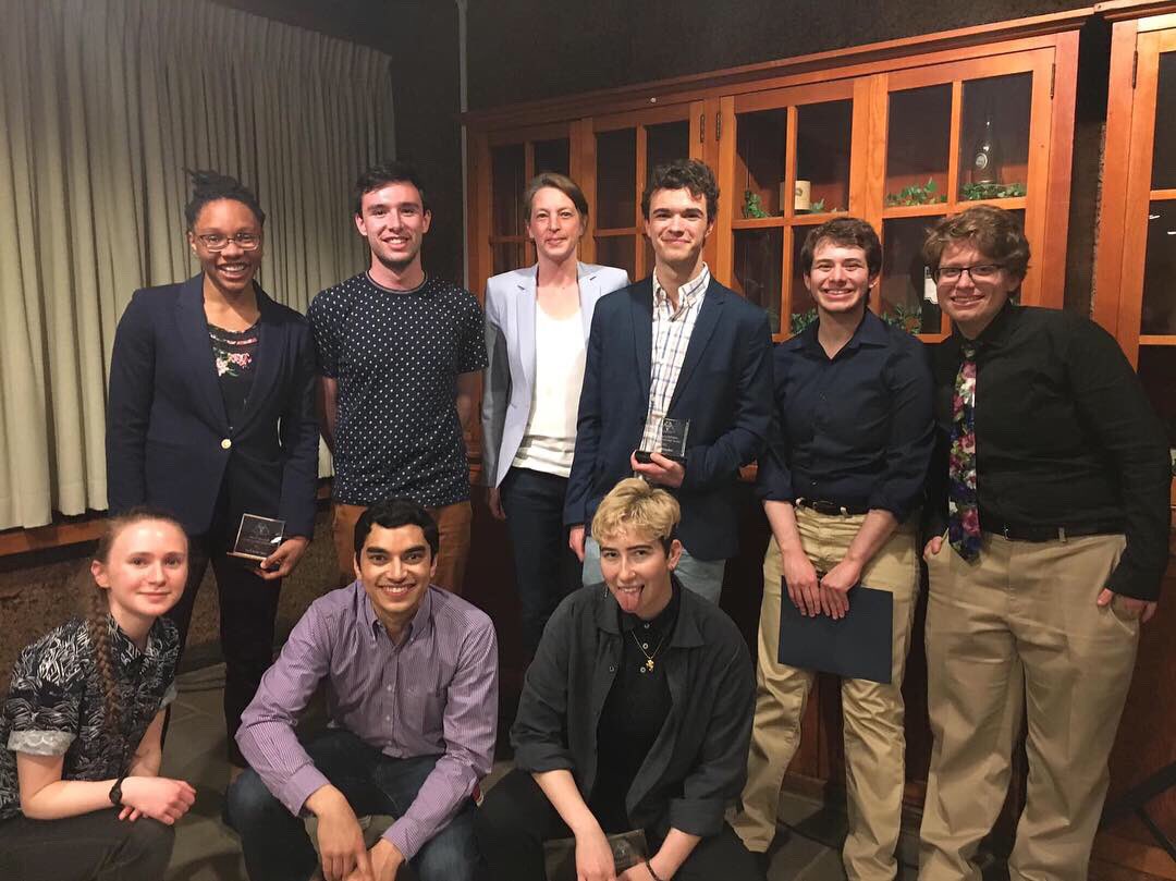 UMassOSTEM's tweet photo. oSTEM at @stonewallcenter Rainbow Graduation! Congrats to all our seniors &amp; to Jade, Sam &amp; Phoebe for their awards❤️🧡💛💚💙💜📆🎉 https://t.co/gTRxZ3moP1