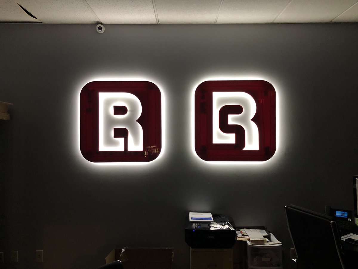 BRrebellion's tweet image. When we post this spray chart, what do you see?  #HitDesign also a cool shot of our back-lit entrance signs. Love where we work!  BRHQ