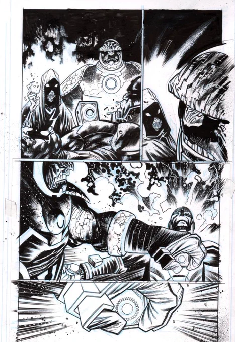 Original DCeased art will be available soon through my rep's site: https://t.co/0M2QjTvrH7 
Had a lot of fun on this! 