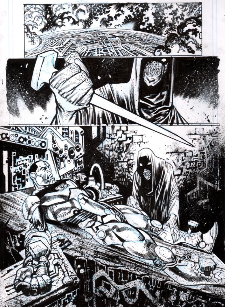 James Harren on Twitter: "Original DCeased art will be available soon