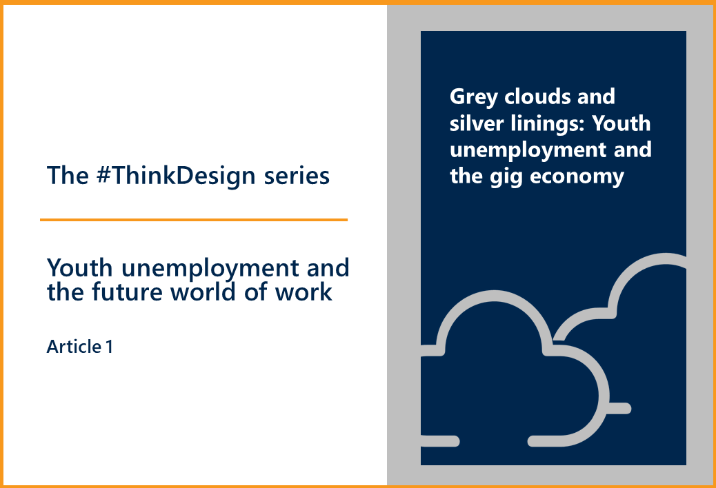 NousGroup's tweet photo. Next week we will launch our #ThinkDesign series. 

In these articles we explore the opportunities and challenges in using design methods to solve the knottiest of policy problems.

The first topic is youth unemployment and the future world of work.
#publicpolicy #servicedesign https://t.co/RW5SVWPePO