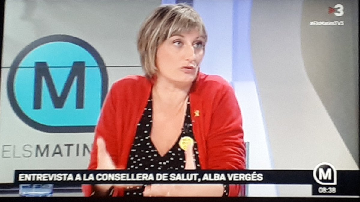 Ara li pregunten a @albaverges per la convovatòria de #vaga al SEM i reconeix que s'ha de retribuir els increments previstos.
Doncs <a href="/salutcat/">Salut</a> , pagueu JA!
<a href="/ccoocatalunya/">CCOO de Catalunya</a>