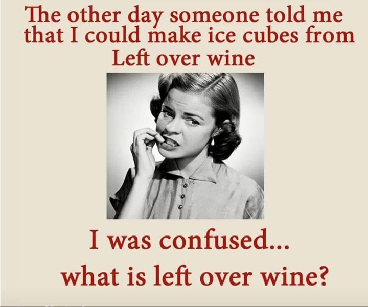 winewankers's tweet photo. Left over #wine.... haha, that's funny! https://t.co/48pUmfFJ49