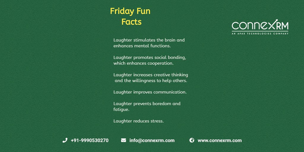 ConneXRM's tweet image. Some amazing #fridayfacts! 
#Connexrm #eLiteBAM #eLiteSIS #eUPP #Edgepro