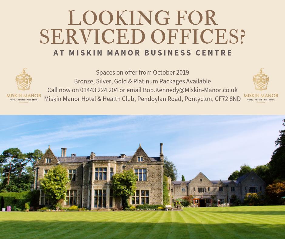 Miskin Manor will have office space available to rent from October!

If your business has grown and you're looking for a space to set up somewhere it can keep growing, then get in touch with us to find out how we can help you continue to grow

Call 01443 224 204 or email us now