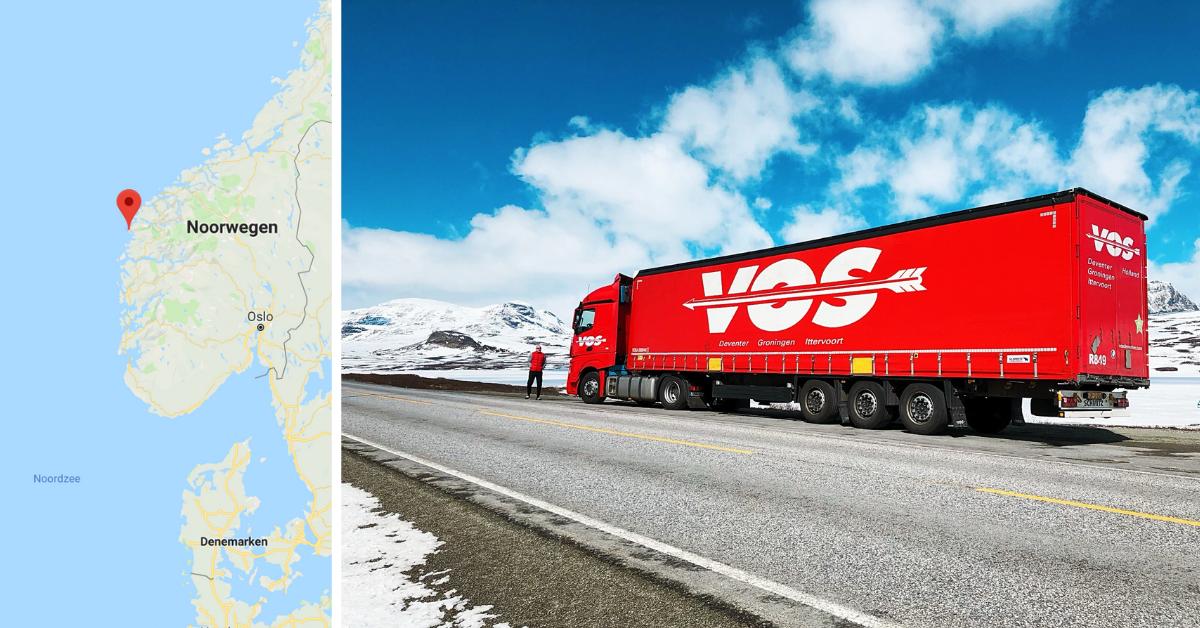Onze chauffeurs rijden soms door prachtige gebieden! 🌏 Een van onze mannen rijdt op dit moment door de Noorse Fjorden richting Floro. 🇳🇴 Ben jij wel eens in Noorwegen geweest?
