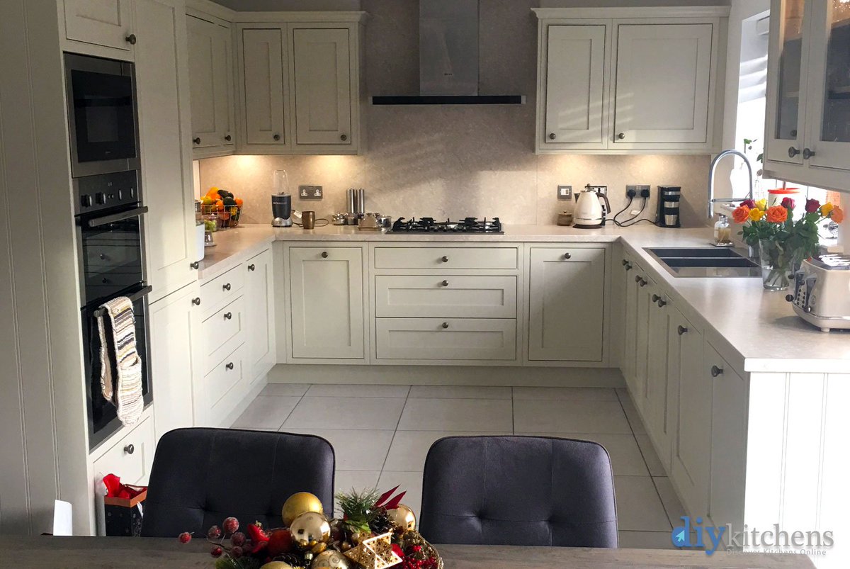 Diy Kitchens On Twitter Yvette From Mansfield Shows Us Her Completed Innova Helmsley Mussel Kitchen Supplied By Diy Kitchens Ref 1257 Https T Co Dyuydkoqul Https T Co Cff9tizv0j