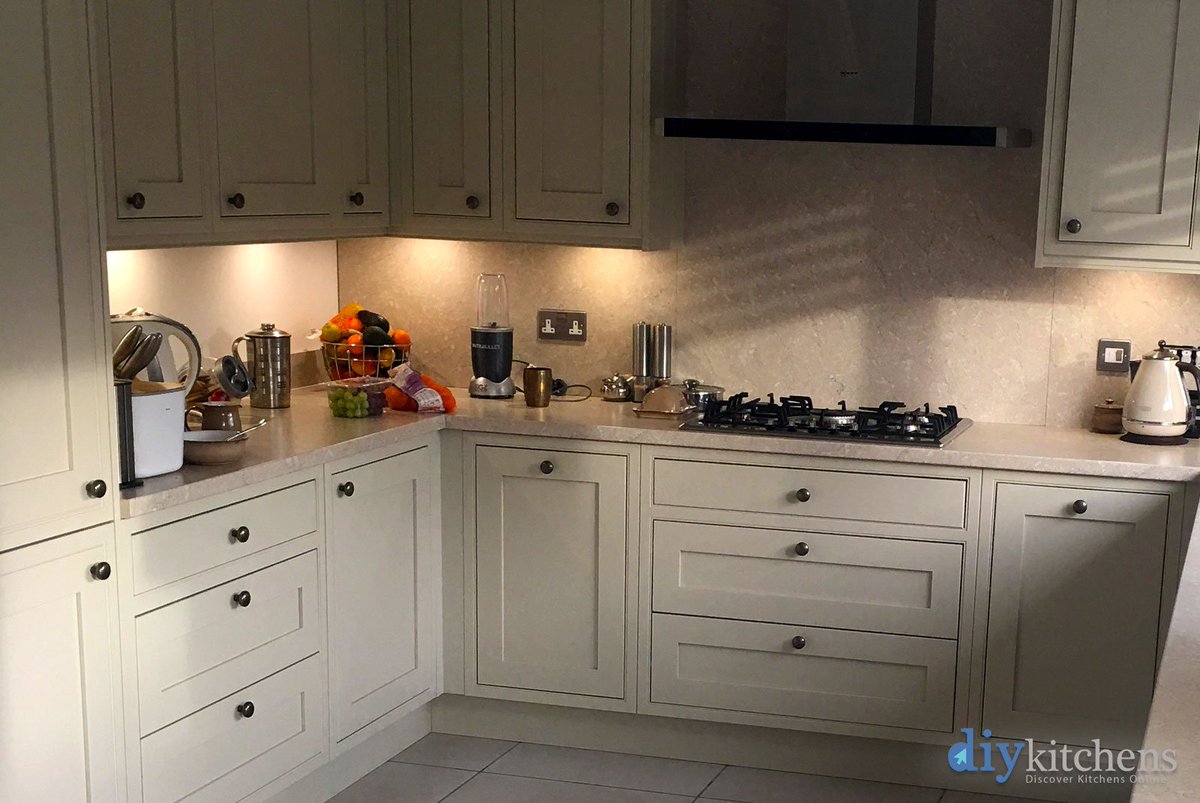 Diy Kitchens On Twitter Yvette From Mansfield Shows Us Her Completed Innova Helmsley Mussel Kitchen Supplied By Diy Kitchens Ref 1257 Https T Co Dyuydkoqul Https T Co Cff9tizv0j