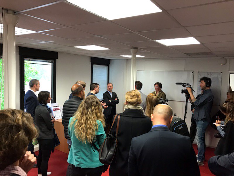 #duoday2019 Le Mouton à 5 Pattes était au lancement des Duodays en <a href="/hautsdefrance/">Région Hauts-de-France</a> en compagnie de CAP EMPLOI, POLE EMPLOI et des entrepreneurs. Les duodays cela devrait être tous les jours. Merci à Compéthance/Urbilog. Ensemble, entreprendre pour l'autisme.