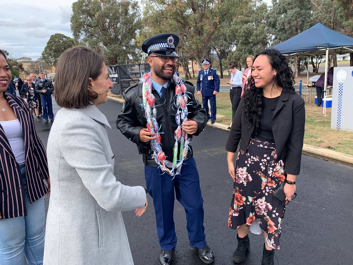 GladysB's tweet image. Pleased to support more than 260 probationary constables graduating today at the Police Academy in Goulburn, they will be keeping our communities safe across NSW from Monday. Congratulations Class 337!