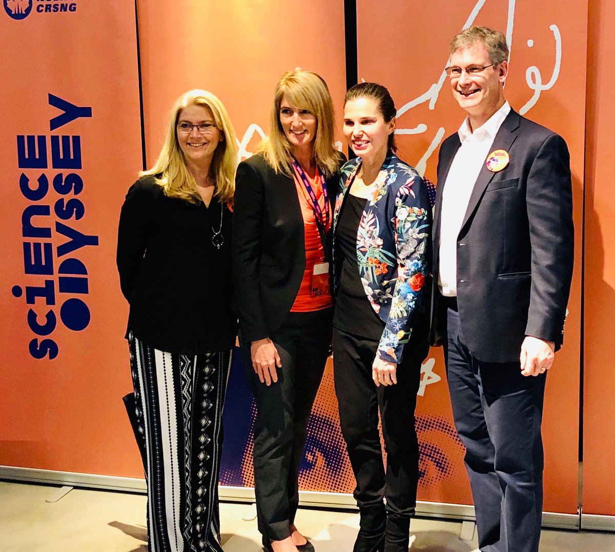 KirstyDuncanPhD's tweet photo. Today, I kicked off Science Odyssey, a 16-day celebration of #STEM w/ over 1000 events across Canada! In other words, Canada’s largest science &amp; technology festival is here, ready to deliver fun &amp; engaging events for Cdns of all ages to discover the wonders of science! #OdySci https://t.co/POJg34HtQZ