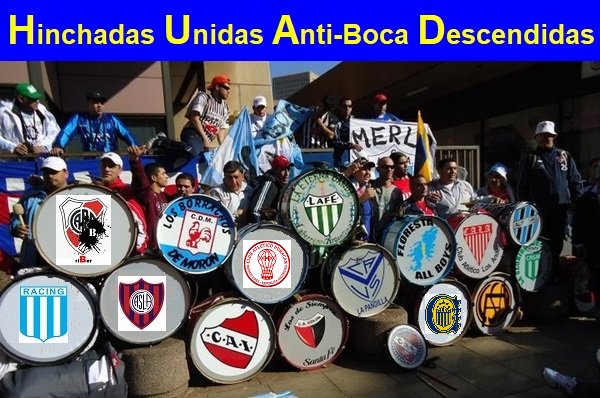 ElBlogdBoca's tweet photo. BOCA CAMPEÓN SUPERCOPA! para todos los DESCENDIDOS, las HUAD y los MIERDIO$ ANTIBOCA ♪ BOCA ya salió CAMPEÓN ♪ Se lo DEDICAMO’ a todos ♪ La re PUT@ MADRE que los reparió ♪ 
#Boca #SuperCopaArgentina #BocaCampeon  #RosarioCentral #River #riBer #TeFuisteALaBporPutoyCagon #HUAD https://t.co/zCteU5P9Cu