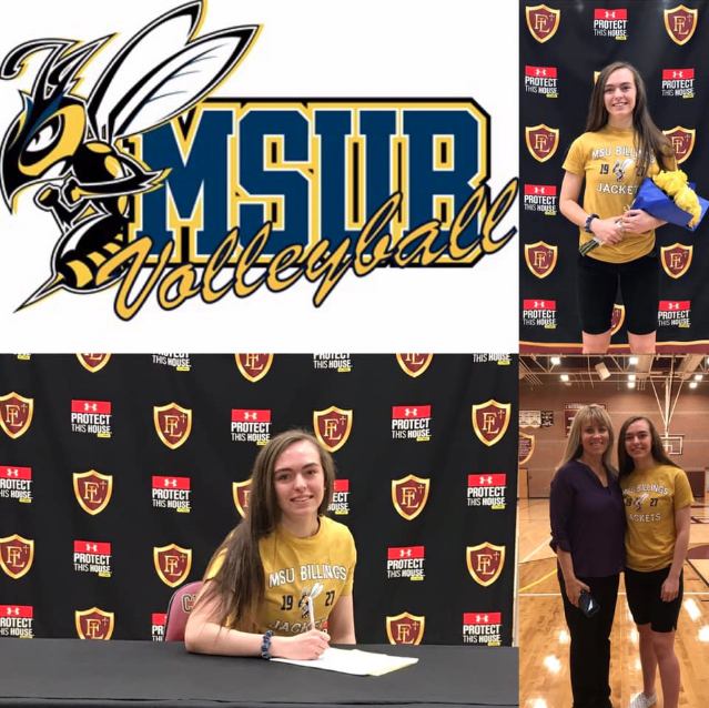 Congrats to Hailey Carroll and her commitment to Montana State-Billings!
