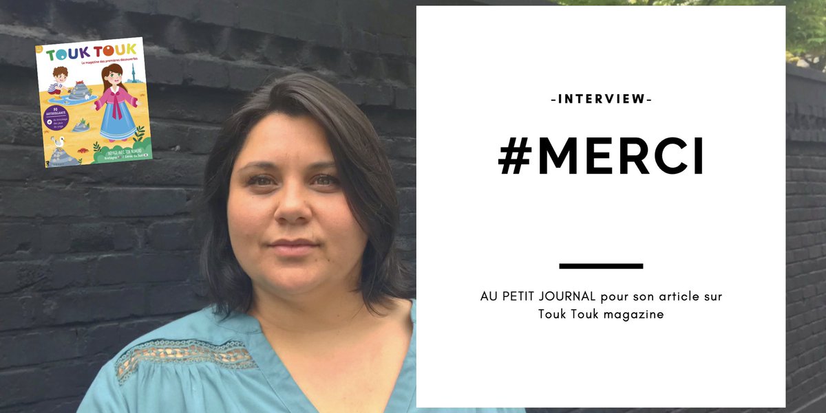 MagazineTouk's tweet image. #merci @lepetitjournal pour son article sur Touk Touk Mag. Notre ulule est toujours en cours! 
lepetitjournal.com/seoul/entrepre…
#PleaseRT #presse #Interviews