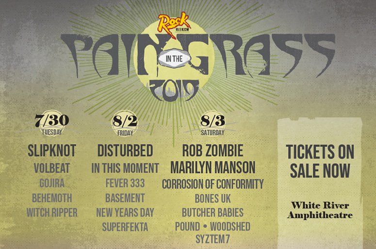 The Rock of Seattle (@999kisw) on Twitter photo Did you see we have FIVE local bands playing #Pain2019?! Get there early to see <a href="/Witch_Ripper/">Witch Ripper</a> <a href="/SuPeRFeKtA/">SuPeRFeKTA</a> <a href="/WOODSHEDbandnw/">WOODSHED</a> <a href="/syztem7/">Syztem7</a> and Pound!
I want tickets: bit.ly/2utaqhm Did you see we have FIVE local bands playing #Pain2019?! Get there early to see <a href="/Witch_Ripper/">Witch Ripper</a> <a href="/SuPeRFeKtA/">SuPeRFeKTA</a> <a href="/WOODSHEDbandnw/">WOODSHED</a> <a href="/syztem7/">Syztem7</a> and Pound!
I want tickets: bit.ly/2utaqhm