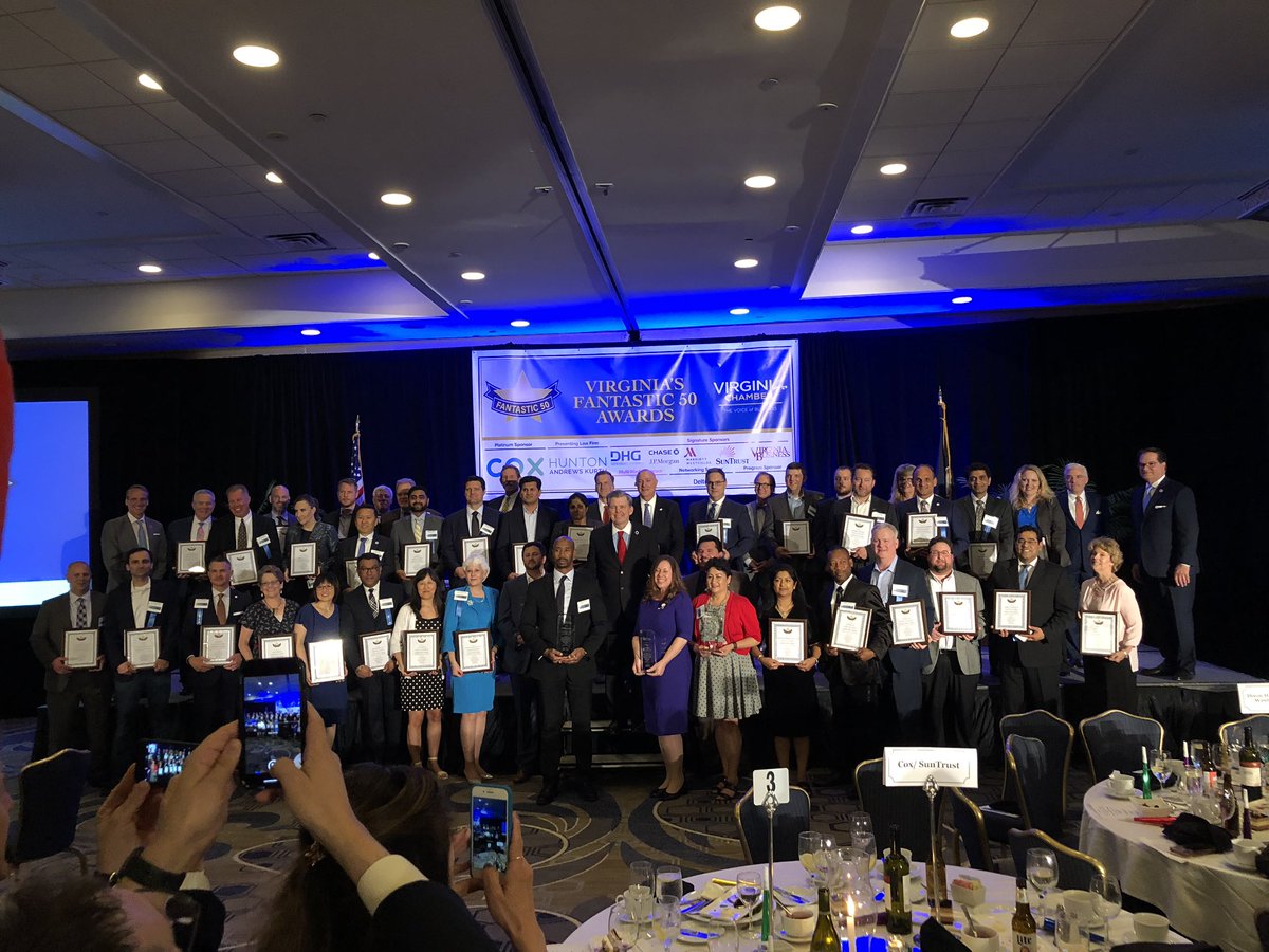 TheBostonLawyer's tweet photo. Congratulations #Fan50 to @ConceptPlusllc and Host Agency, as well as all other recipients, including @FedBizIT for Highest Growth Rate Overall! @VAChamber #Virginia #VABusinesses https://t.co/lekH8klOQV
