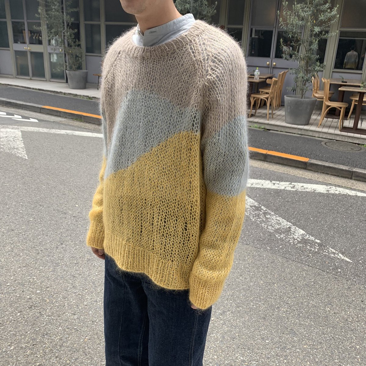 UNUSED モヘアニット-