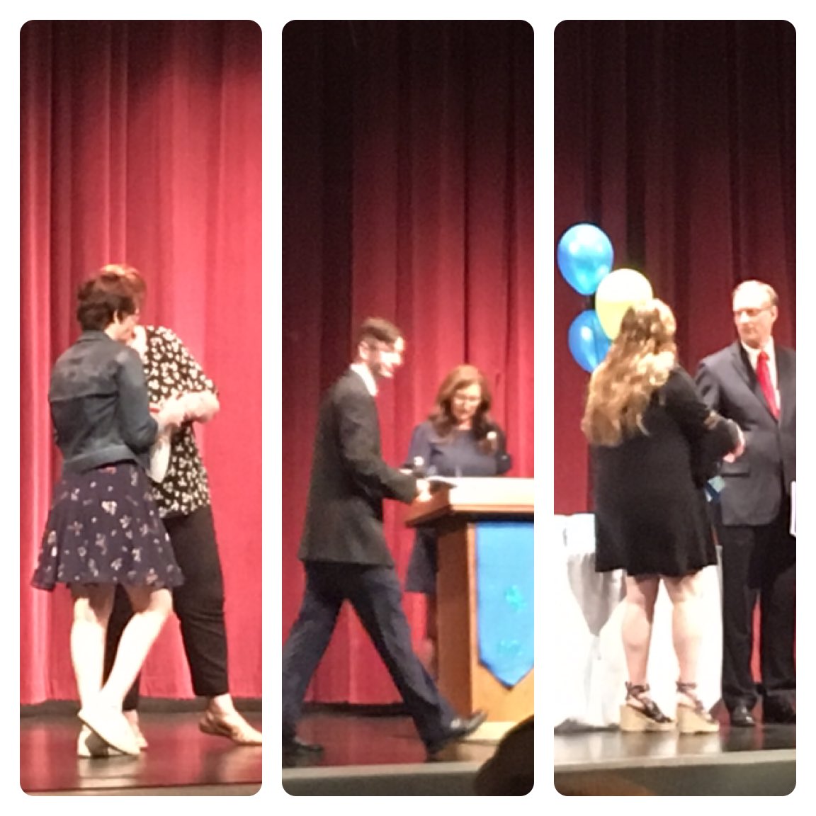 So proud of my 12th grade Creative Writing students Samantha Rettig, Braedon Stewart, and Kammi Royer for being awarded honors at Mesa Public Schools “Voices” Writing banquet! Well done my published authors!  
<a href="/mpsaz/">Mesa Public Schools</a> <a href="/Mtn_View_Toros/">Mountain View HS</a> #campusofchampions
#oneteam