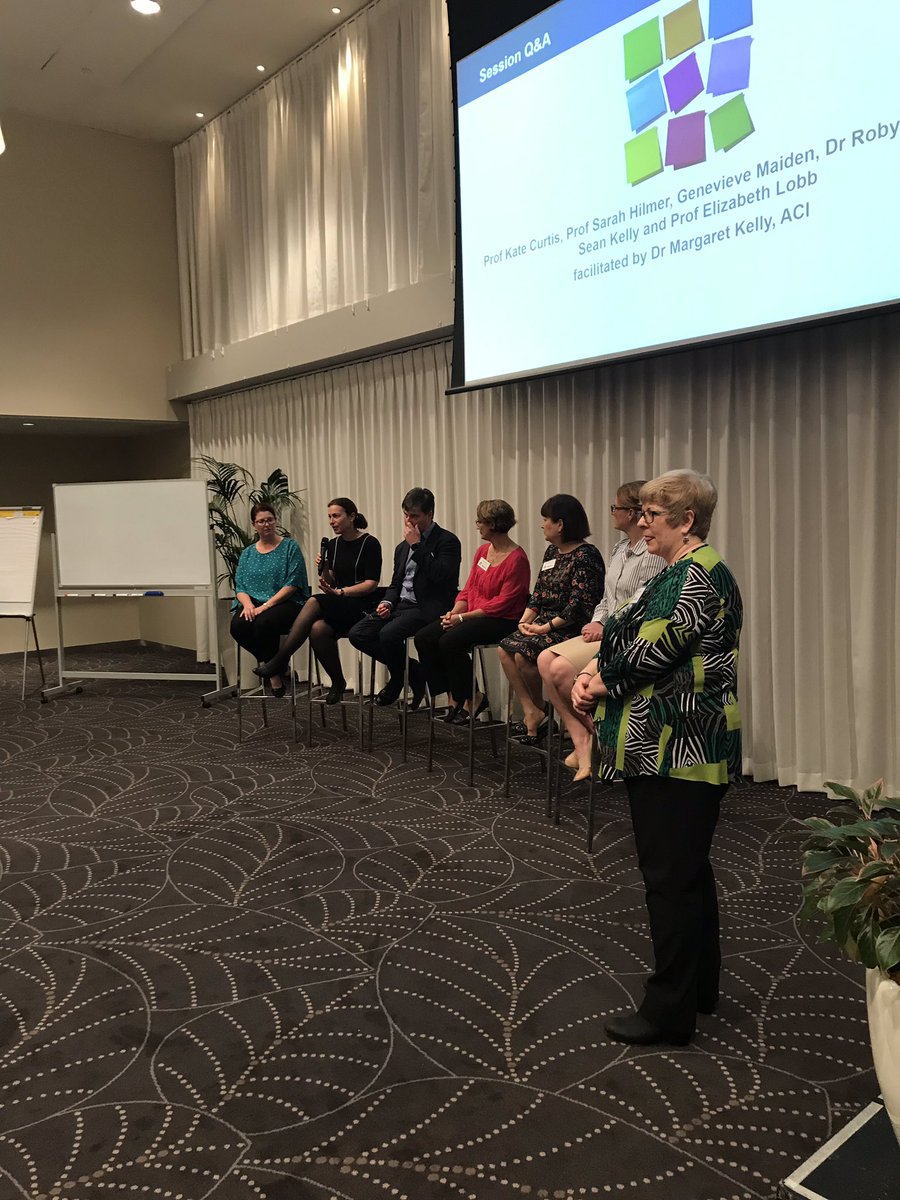 IGoluzaRiddell's tweet image. Pre-lunch session Q&amp;amp;A! #Polypharmacy #elderly, #exitblock #multimorbidity #rehab #palliativecare #prom #reducing inequity in outcomes for paed trauma #researchshowcase @nswaci
