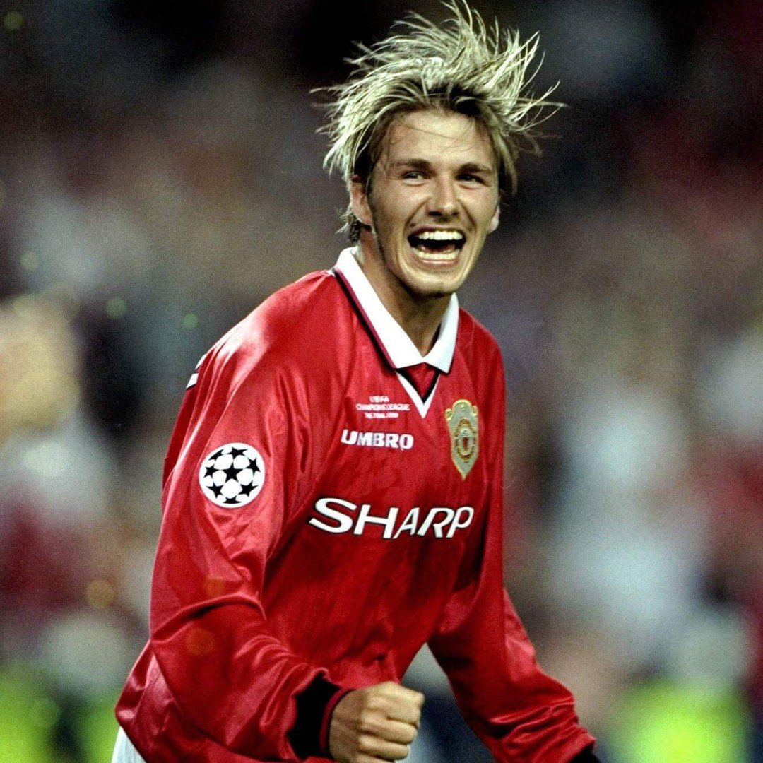 Happy birthday to a living legend, David Beckham  :   
