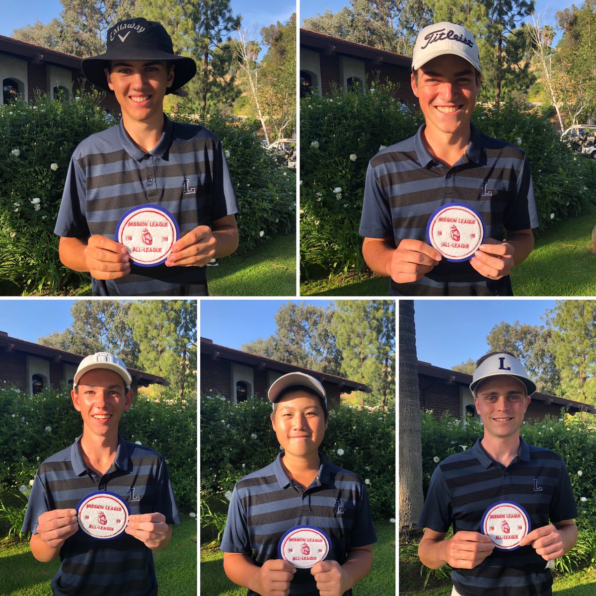 LoyolaAthletics's tweet photo. GOLF | Daniel Nunez ’19 shot a 68 (-4) today at Brookside GC to earn a spot in next week’s CIF Individual Championship!

Joining him there will be All-League honorees Brian Arnold ’20, Timmy Von Der Ahe ’21 and Justin Lee ’21, with Justin Wallender ’19 as a CIF alternate. #GoCubs https://t.co/U7D71wlafv