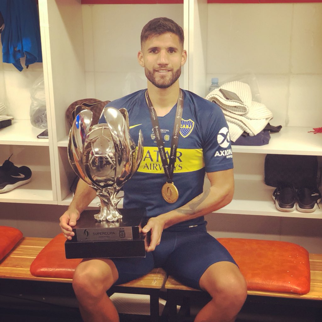 lichilopez2's tweet photo. Dale campeón. Muchas gracias por el apoyo. Feliz de formar parte de este equipo 💙💛💙💛💙💛 #VamosBoca #Campeón 🏆@BocaJrsOficial https://t.co/666BzZiXVa