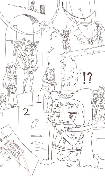 @TsukumoShiki 過去、ファンアート描いたんですけどメシアセブンのファンアートでしたからね… 