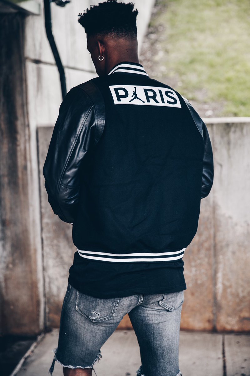 jordan psg varsity jacket