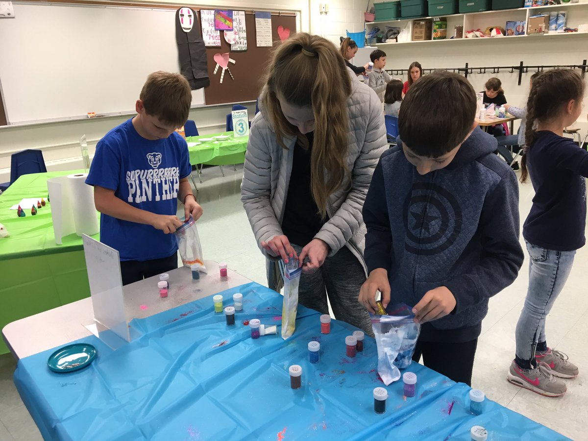 Thank you to <a href="/JulieWitt2/">Julie Witt</a> and <a href="/JillTechConnext/">Jill Ziegler</a> for pulling off another great Family Makerspace Night! The coordination of volunteers, materials and activities is no small feat. More pictures still to come....