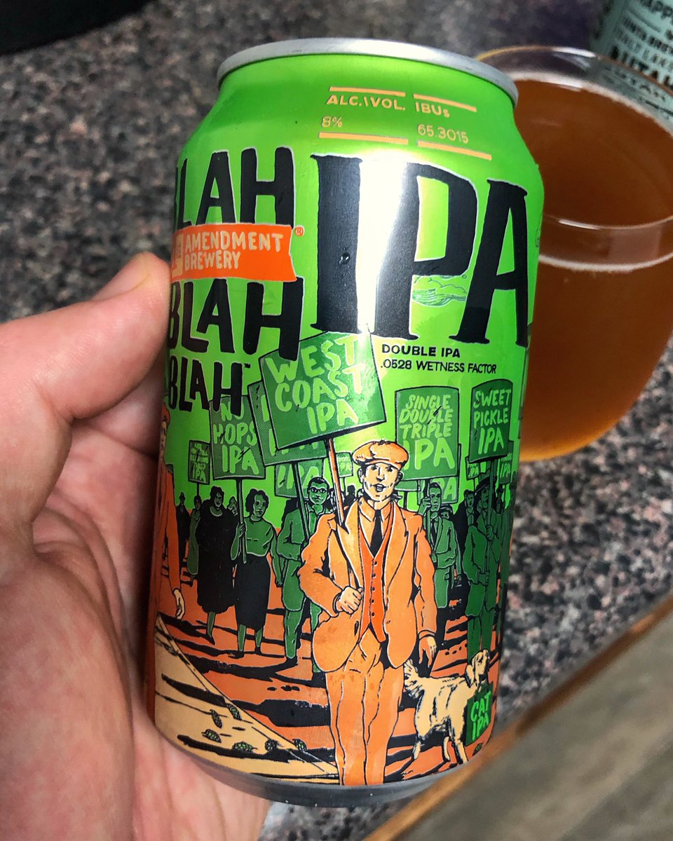 @21stAmendment’s “Blah, Blah, Blah” double IPA

#craftbeer #craftbeerporn #beerporn #ipa #クラフトビール #ビール #beer #cerveja #beergeek #beerme #beers #beerlover #instabeer #beerstagram #birra #way2ill #instagram #doubleipa #californiacraftbeer #californiabeer #california