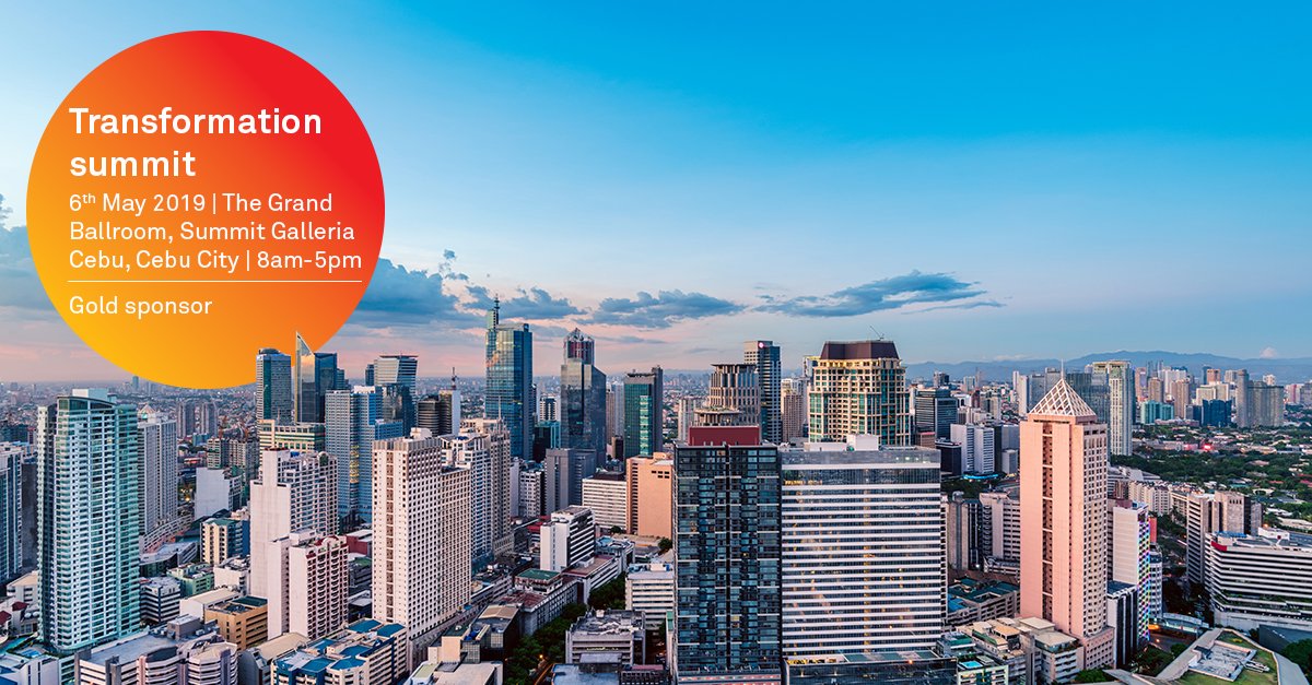 WiproDOP's tweet photo. Meet us at Booth #5 at the #TransformationSummit , Cebu, to understand if you are running your operations smartly and to learn more about the 6 levers of #SmartOperations. https://t.co/icac9G01rb