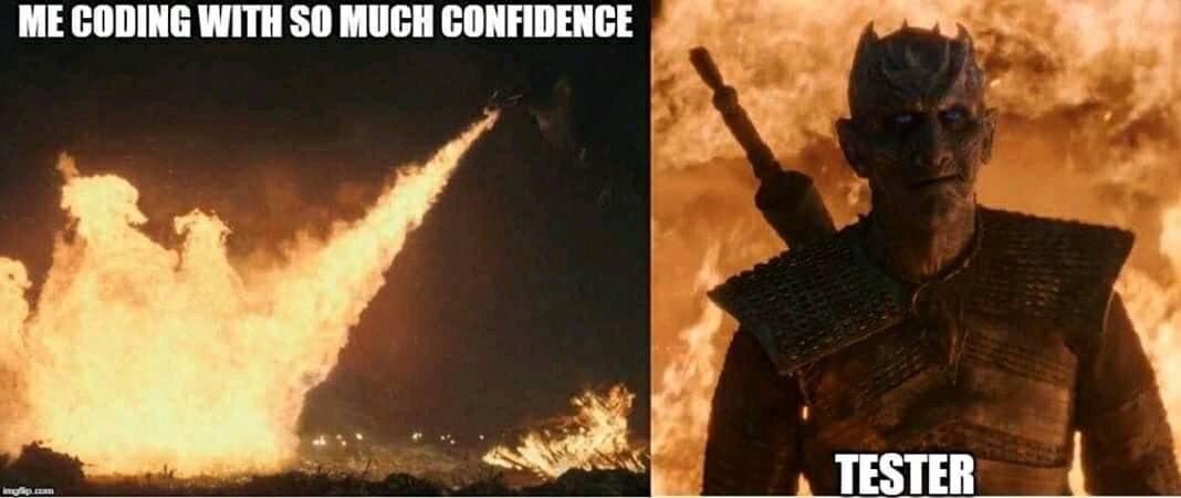 RangeTester's tweet image. Automation a veces es el dragón del rey de la noche que se fue a pique por el mismo, osea...el Tester #automationintesting #automation #tester #testing