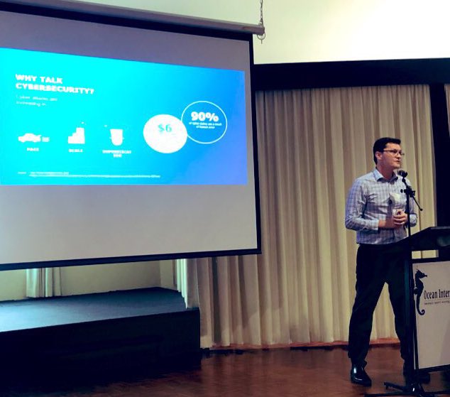From an interesting cybercrime presentation by our very own @chaddicksonanz, to a brilliant address from MD of <a href="/WhitehavenCoal/">Whitehaven Coal</a>   Paul Flynn. Another fantastic <a href="/RINMackay/">ResourceIndustry</a> industry briefing! Thank you! <a href="/mackaycouncil/">Mackay Regional Council</a> <a href="/ANZ_AU/">ANZ Australia</a> @PropCorp_ANZ_NQ #ourregion