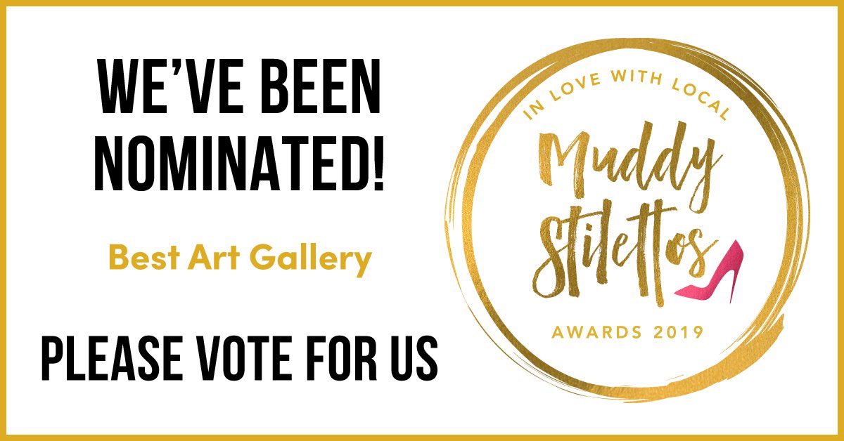 Whoo Hoo The Workhouse has been nominated for the Best Art Gallery in Herts and Beds. Thank you very much for thinking of us.  

Please vote for us, by 8 May, to help us achieve an Award @MuddyStilletos 

herts.muddystilettos.co.uk/vote/art-galle…